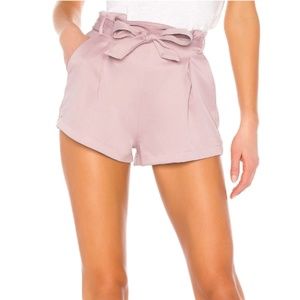 Revolve Superdown Katerina Paper Bag Shorts
